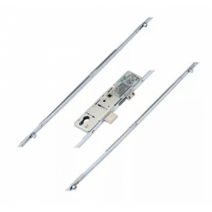 ERA Latch Deadbolt 2 Rollers 2 Mushrooms Split Spindle Multipoint Door Lock - Option 1 (top roller to spindle = 730mm)
